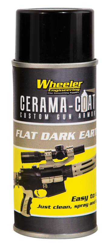 Wheeler Cerama-Coat Custom Gun Armor 4 oz FDE Spray-On Ceramic Finish
