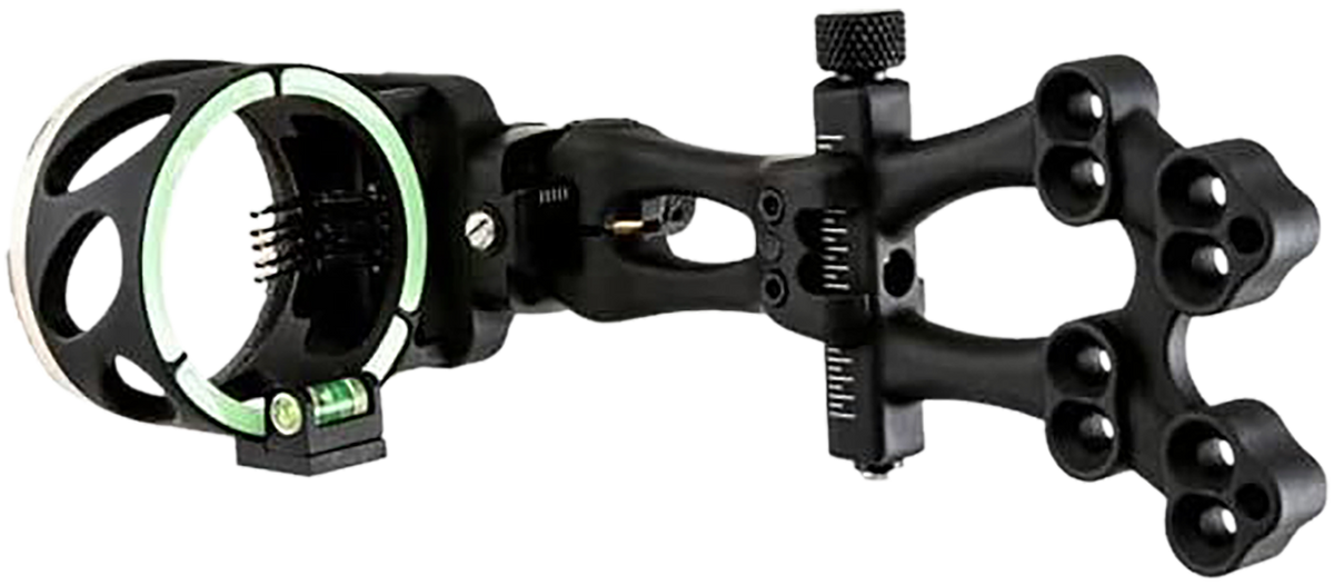 TruGlo Veros 5-Pin DDP Bow Sight LED Light Aluminum Black