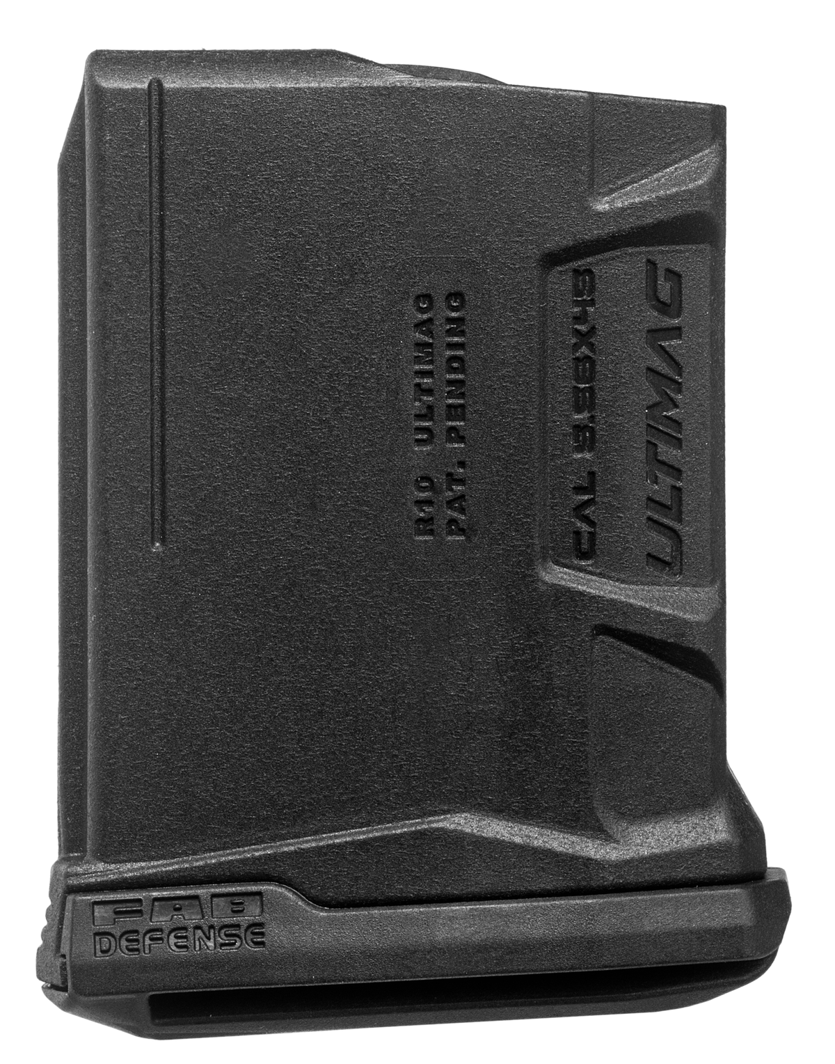 FAB Defense Ultimag 10R 5.56x45mm NATO 10Rd AR-15/M4/M16 Black Polymer Magazine