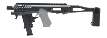 RONI Micro Roni Gen 4 Pistol-to-Carbine Conversion Kit CZ P07/P09 - Black