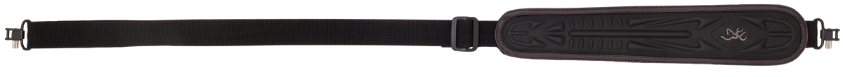 Browning Range Pro Rifle/Shotgun Sling 28"-40" Adjustable Nylon Charcoal Gray - Includes Swivels