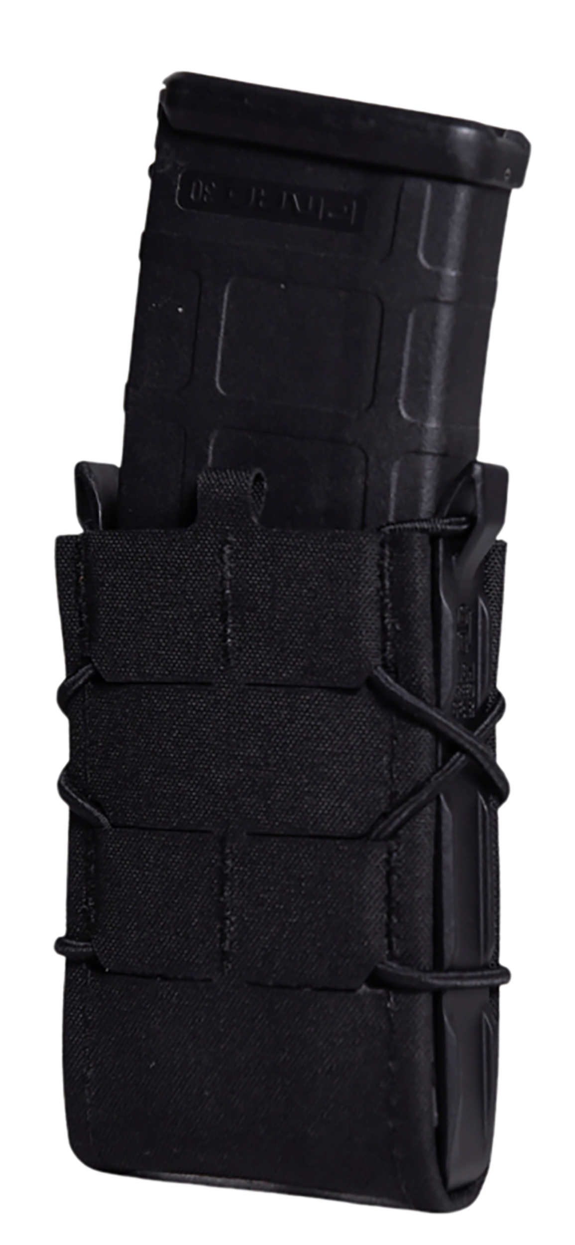 High Speed Gear 24TA00BK Gen 2 Rifle TACO Single Mag Pouch Black Nylon Laminate MOLLE