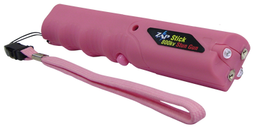 Zap Zap Stick Stun Gun/Flashlight 800,000 Volt Pink Plastic