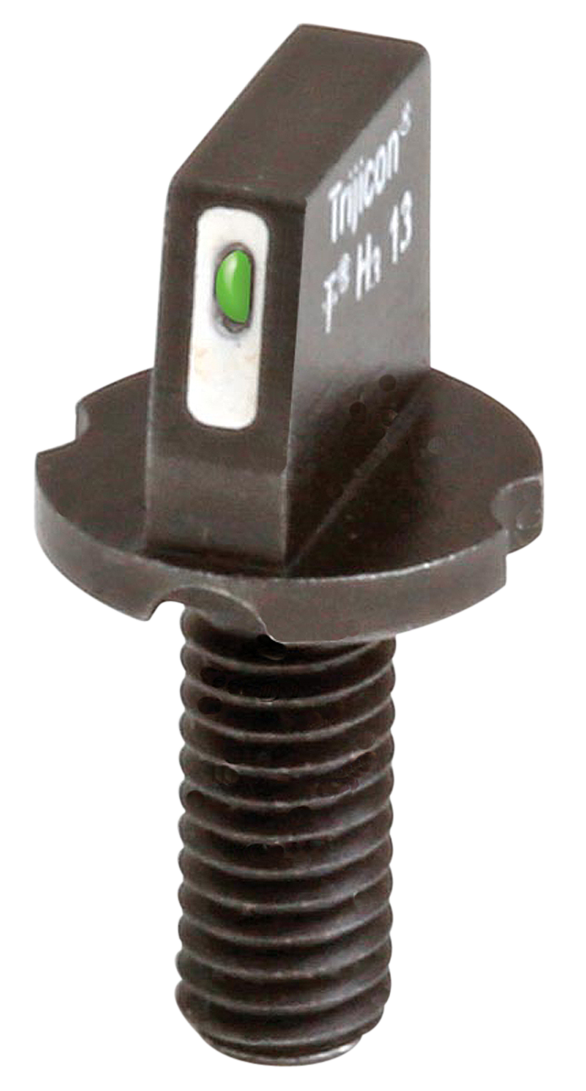 XS Sights AR-15 A2 Tritium Front Sight Black Mil-Spec Green/White Outline