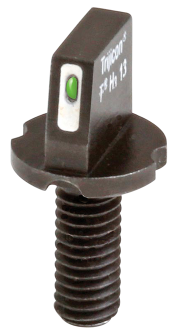 XS Sights AR-15 A2 Tritium Front Sight Black Mil-Spec Green/White Outline
