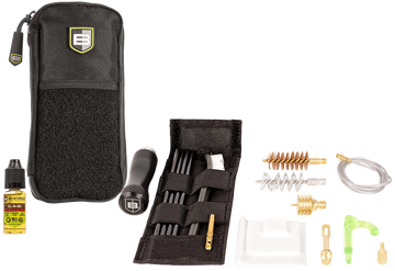 Breakthrough Clean Badge Rod/Pull Thru Kit 12 Gauge - 17 Piece