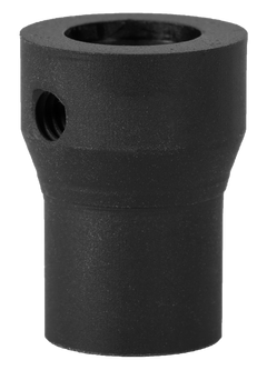 GrovTec GTSW108 Base-To-Stud Fixed Swivel Adaptor Quick Detach Black Aluminum