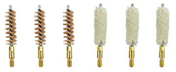 Kleen-Bore 9-SET Handgun Brush & Mop Set .38/.357/9mm #8-32 Thread