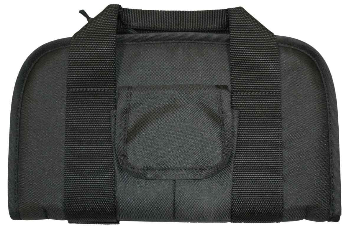 Bob Allen 79010 Max-Ops Tactical Handgun Case 13" Black Polyester