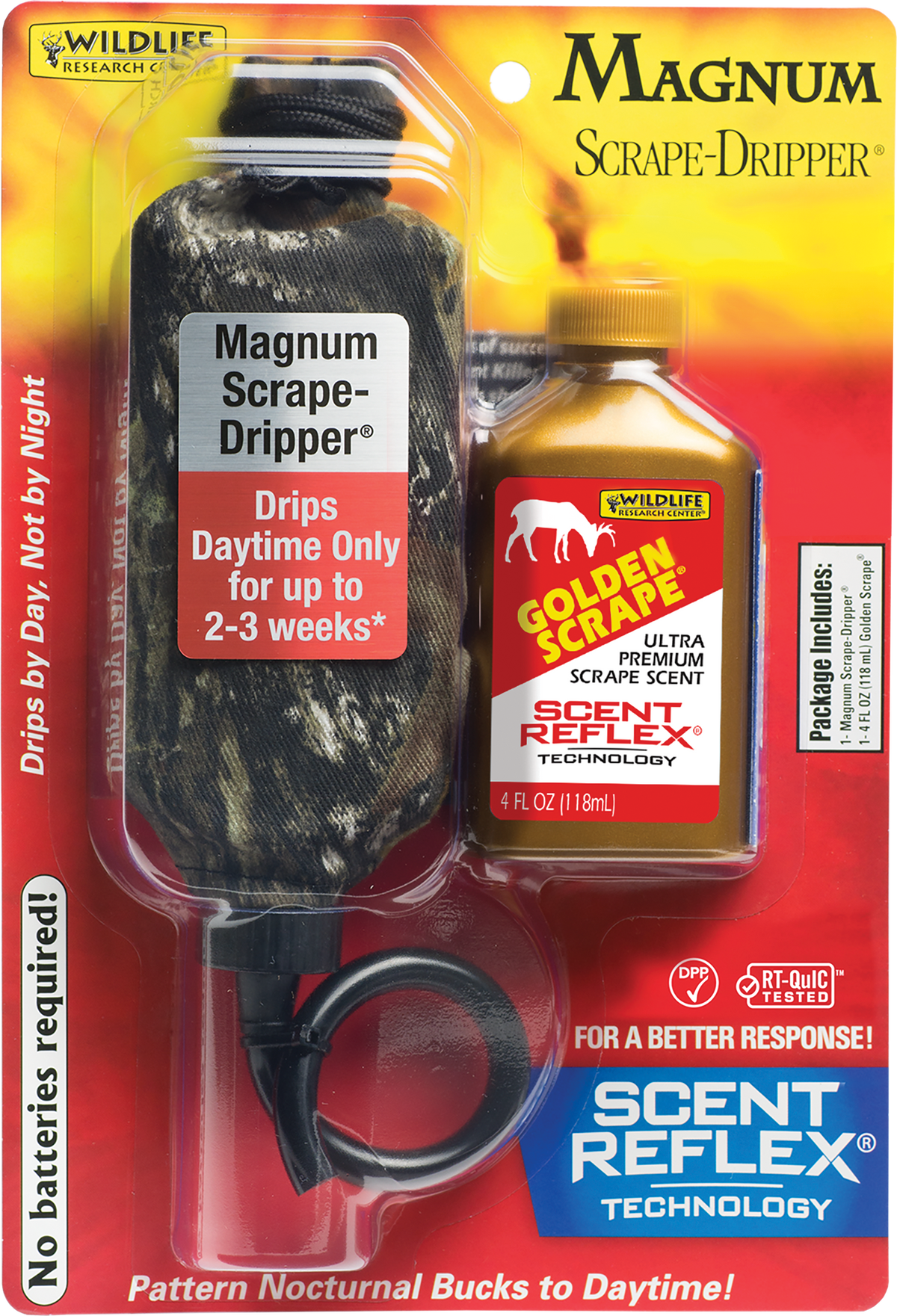 Wildlife Research 386 Magnum Scrape-Dripper Golden Combo 4 oz Deer Attractant