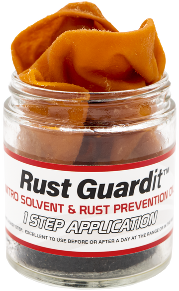 Kleen-Bore Rust Guardit Nitro Solvent & Rust Prevention Oil 20 oz Jar - Case of 12