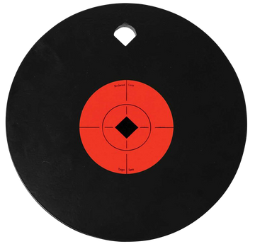 Birchwood Casey World of Targets Single Hole 8" AR500 Steel Hanging Gong Pistol/Rifle Target