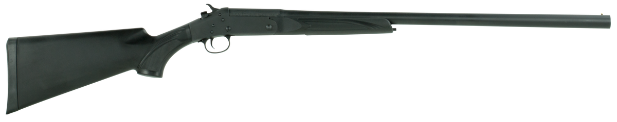 Stevens 301 12 Gauge 26" 1rd 3" Break-Open Shotgun - Matte Black Synthetic