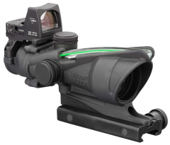 Trijicon 100552 ACOG 4x32mm Dual Illuminated Green Crosshair .223/5.56 BDC Riflescope with RMR Type 2 3.25 MOA - Matte Black