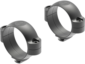 Leupold Dual Dovetail 35mm Medium 2-Piece Matte Black Steel Scope Rings