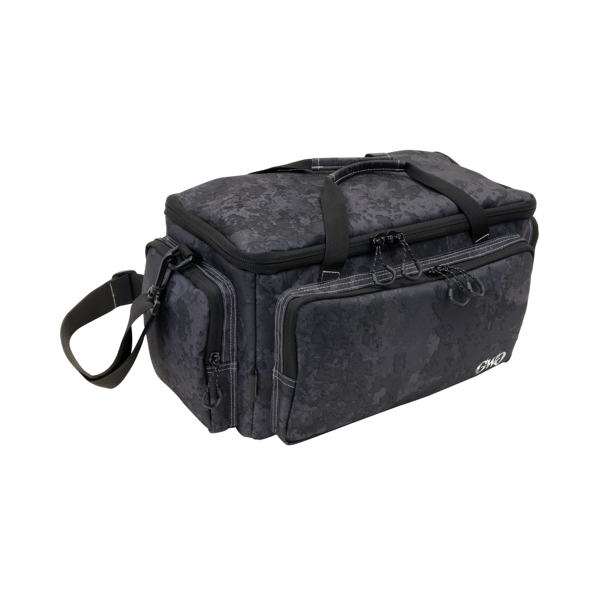 Girls With Guns Midnight Range Bag Shade Blackout Camo - Padded with Handgun Rug