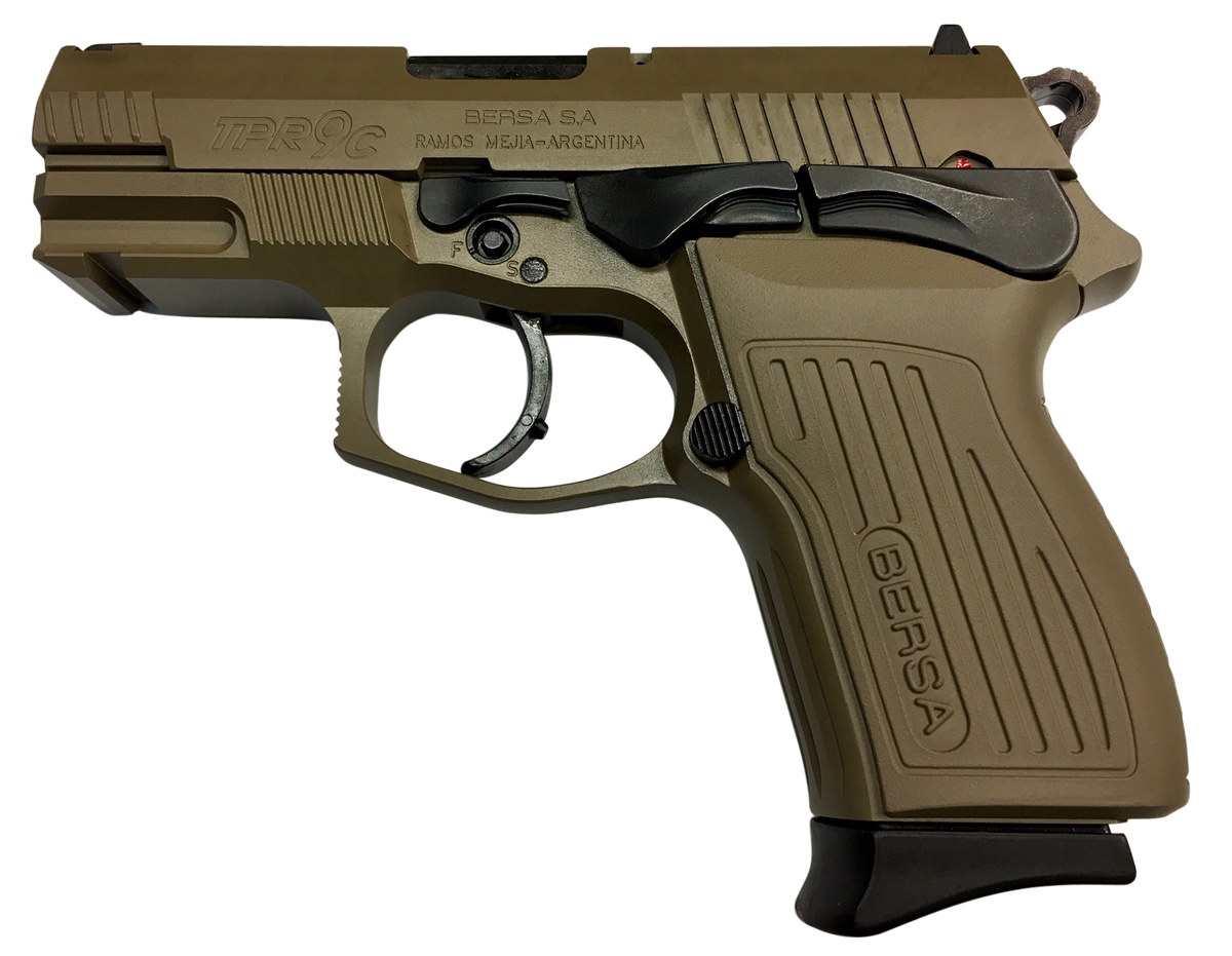 Bersa TPR9CFDE TPRC 9mm Luger 3.50" 13+1 DA/SA Semi-Auto Pistol