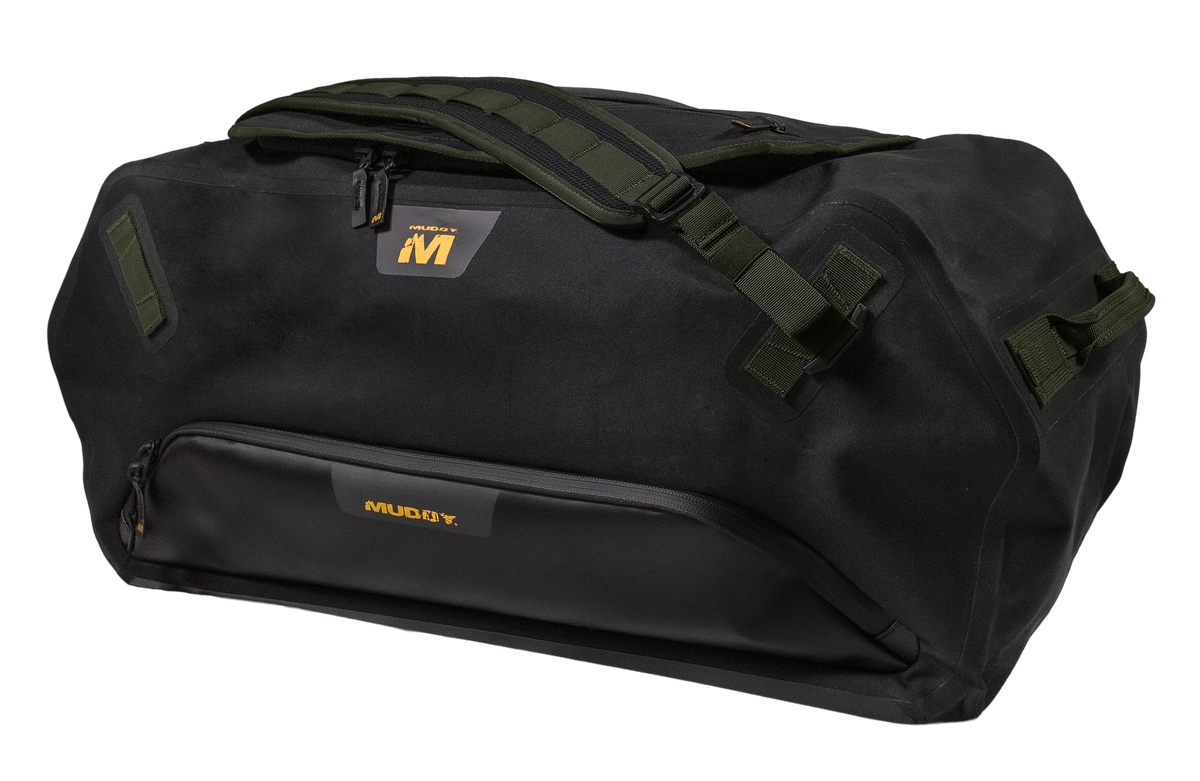 Muddy DV8 70L Duffle Bag - Black/Peat