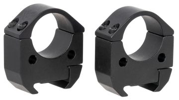 Talley TMS10H Modern Sporting 1" High Picatinny Scope Rings - 0 MOA Black Anodized Aluminum