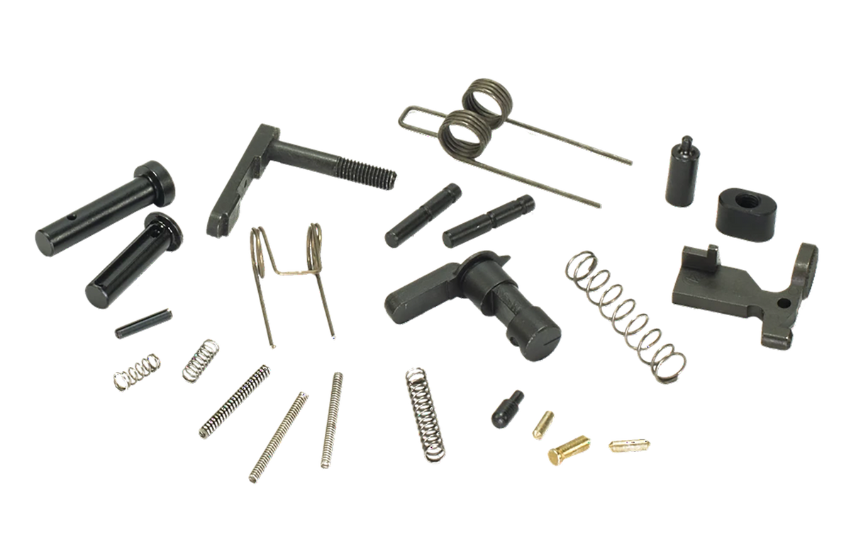 White Label Armory Assembler's Special AR-15 Lower Parts Kit - Black Phosphate