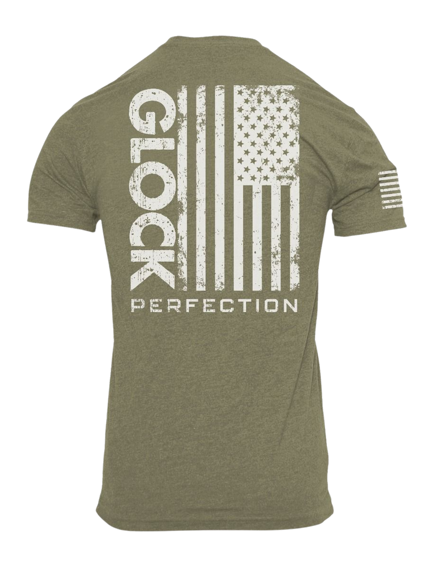 Glock Perfection Flag Tee 2XL - Green