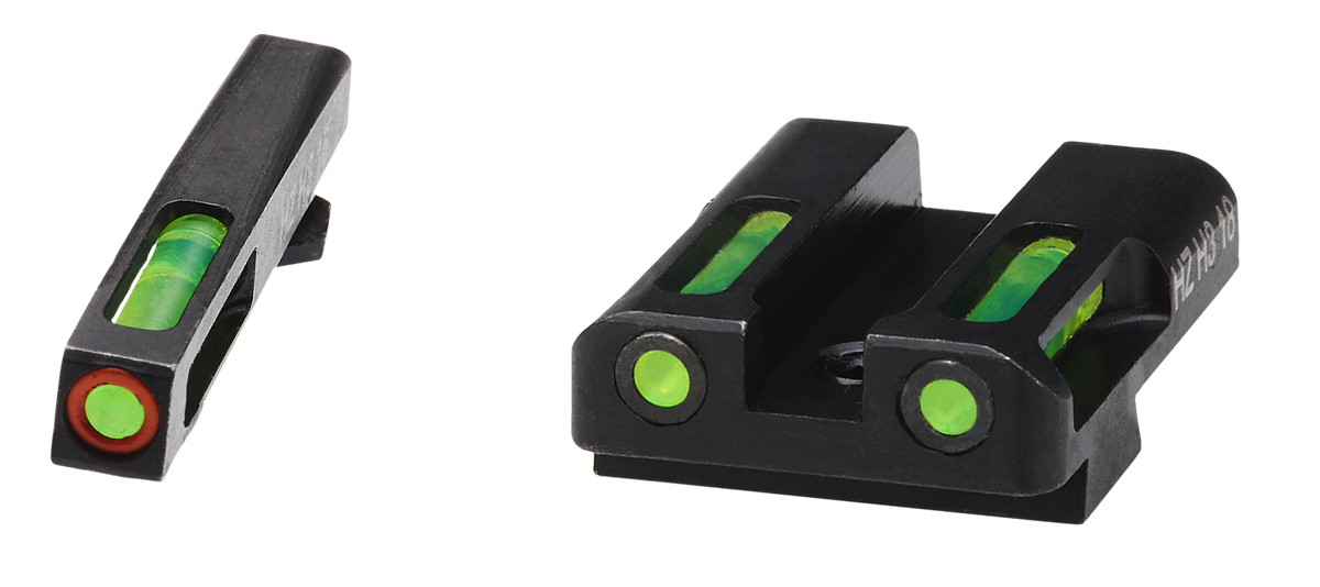 Hiviz LiteWave H3 Sight Set for Glock 31 Gen 1-5 Green Tritium/Fiber Optic