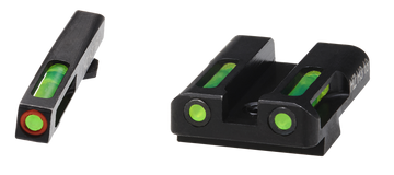 Hiviz LiteWave H3 Sight Set for Glock 31 Gen 1-5 Green Tritium/Fiber Optic