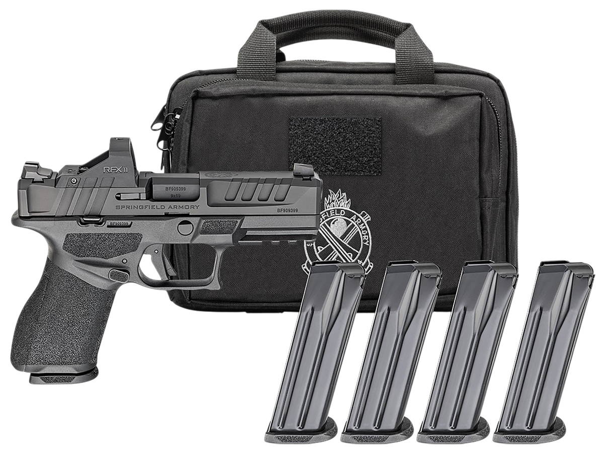 Springfield Armory Echelon 4.0C Gear Pac 9mm Luger 4" 15+1/18+1 Semi-Auto Pistol w/ Viridian RFX-11 Green Dot