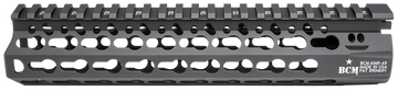 BCM KMR Alpha Handguard 9" KeyMod Free Float Aluminum Black Anodized AR-15