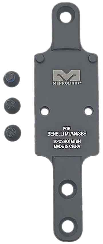 Meprolight USA Optics Plate Benelli M2/M4/SBE RMR Footprint Matte Black Aluminum