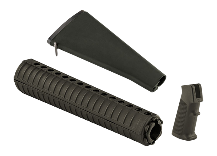 Luth-AR FK-A2-G Complete A2 Rifle Furniture Kit OD Green