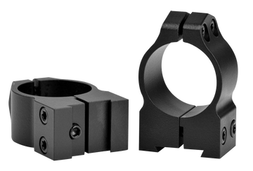 Warne 1B1M Maxima 1" Medium Vertical Split Dovetail Scope Rings for CZ 527 - Matte Black