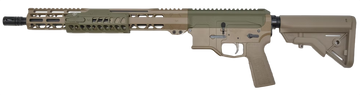 Bilson Arms BA-15FC 5.56 NATO 16" 20+1 Semi-Auto Rifle - FDE/Sniper Green