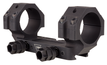 Trijicon AC22044 30mm Q-LOC Bolt Action Scope Mount 1.125 in Height - Black Aluminum