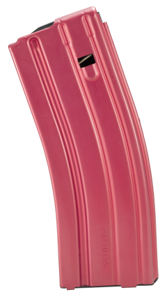 DuraMag Speed AR-15 30rd .223 Rem/5.56/300 Blackout Red Aluminum Magazine w/ Black Follower