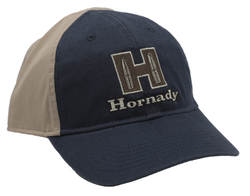 Hornady H Patch Blue/Khaki Semi-Structured Snapback Hat