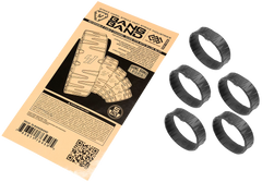 Strike Industries BANGBAND Tactical Rubber Band Black - 5 Pack