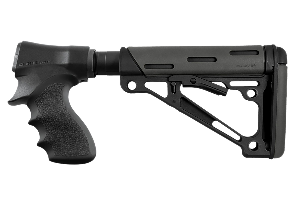 Hogue 08770 Buttstock Adapter Kit Black Polymer Fits Remington 870 12 Gauge