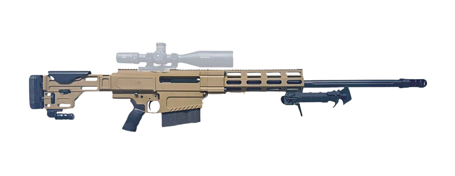 HM Defense HM50 Max 50 BMG 29.25" 10+1 Semi-Auto Rifle - FDE Cerakote