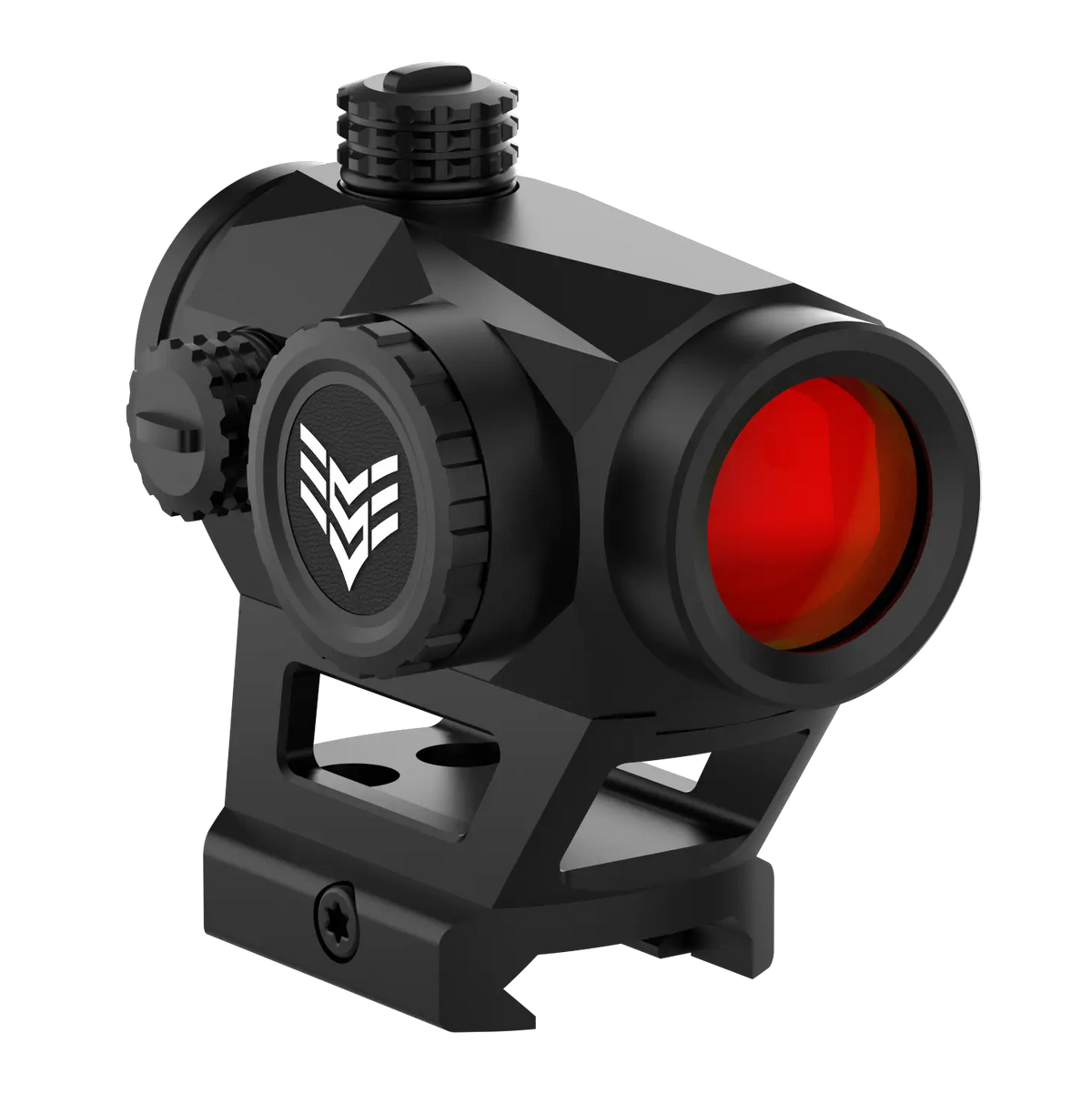 Swampfox Optics Liberator II 1x22mm 2 MOA Multi-Reticle Red Dot - Black
