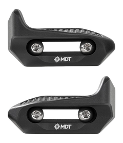 MDT Sporting Goods Rifle Control Points Black Aluminum M-LOK Thumb Shelf - Pair