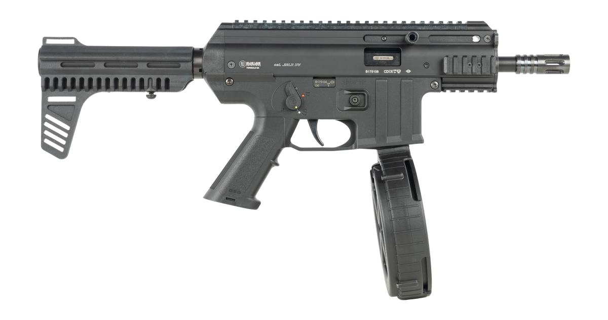 Mauser Rimfire TacOps Pk 22 LR 5" 110+1 Semi-Auto Pistol - Black Aluminum Frame