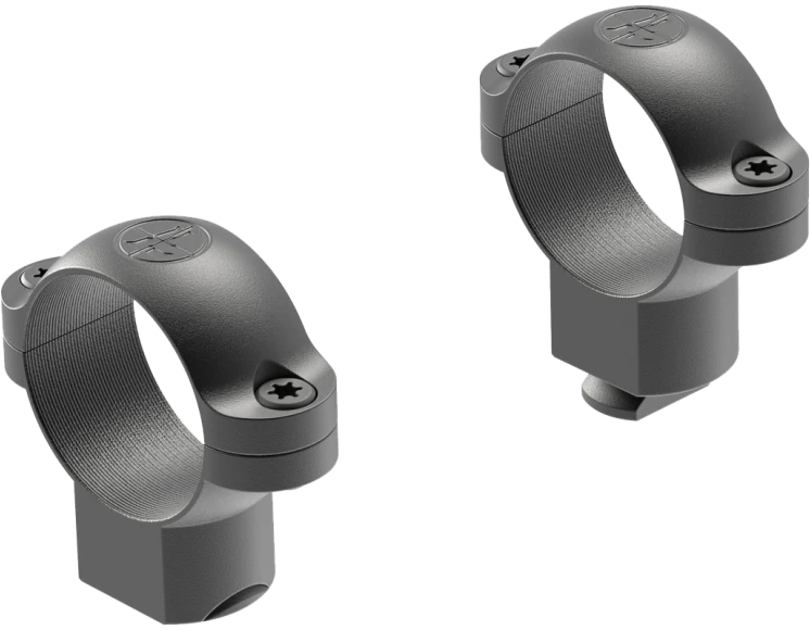 Leupold Standard 1" High 2-Piece Scope Rings - Matte Black