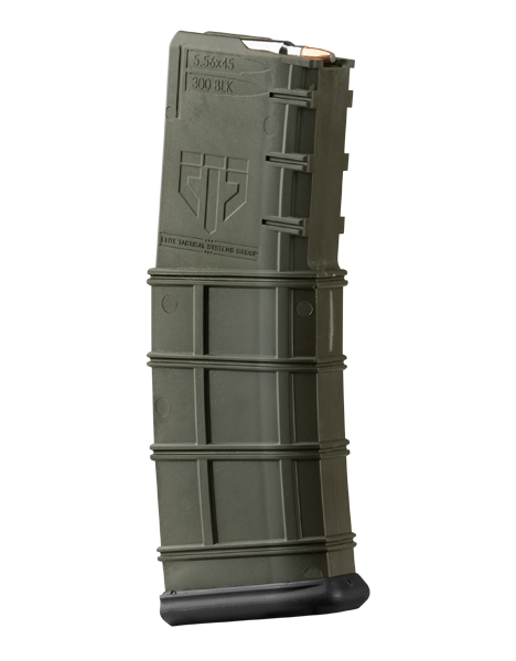 ETS Group AR-15 Gen 2 30rd 223 Rem/5.56 NATO OD Green Polymer Magazine