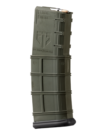 ETS Group AR-15 Gen 2 30rd 223 Rem/5.56 NATO OD Green Polymer Magazine