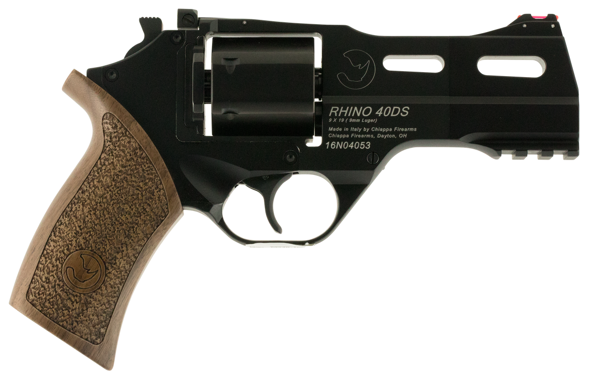 Chiappa Firearms Rhino 40DS 9mm Luger 4" 6-Shot DA/SA Revolver