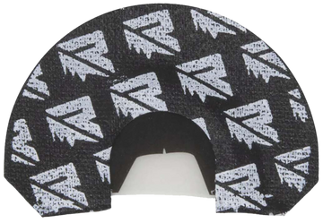 Riven Black Ice Elk Diaphragm Mouth Call - Black/White