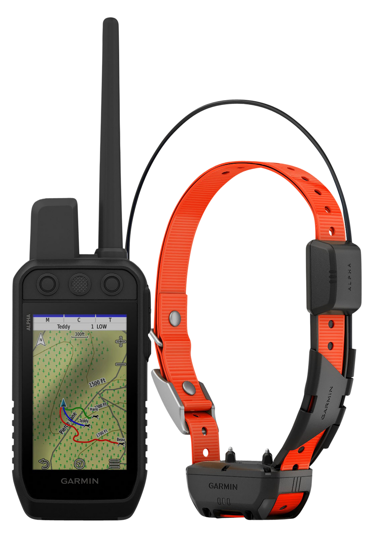 Garmin Alpha 300 Bundle w/TT 25 Collar 9-Mile Up to 20 Dogs