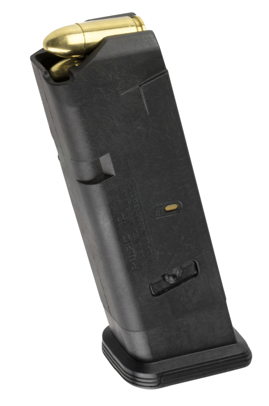 Magpul Industries PMAG GL9 9mm Luger 10-Rd Polymer Pistol Magazine - Fits Glock 17 - Black