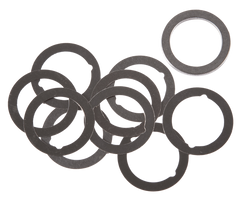Dead Air DA001 Shim Kit 1/2x28 - 3 Thicknesses (.004", .006", .060")